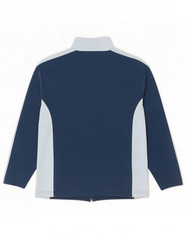 Kappa Mens Tracksuit Top Jacket 2XL Azul marinho Colourblock Poliéster