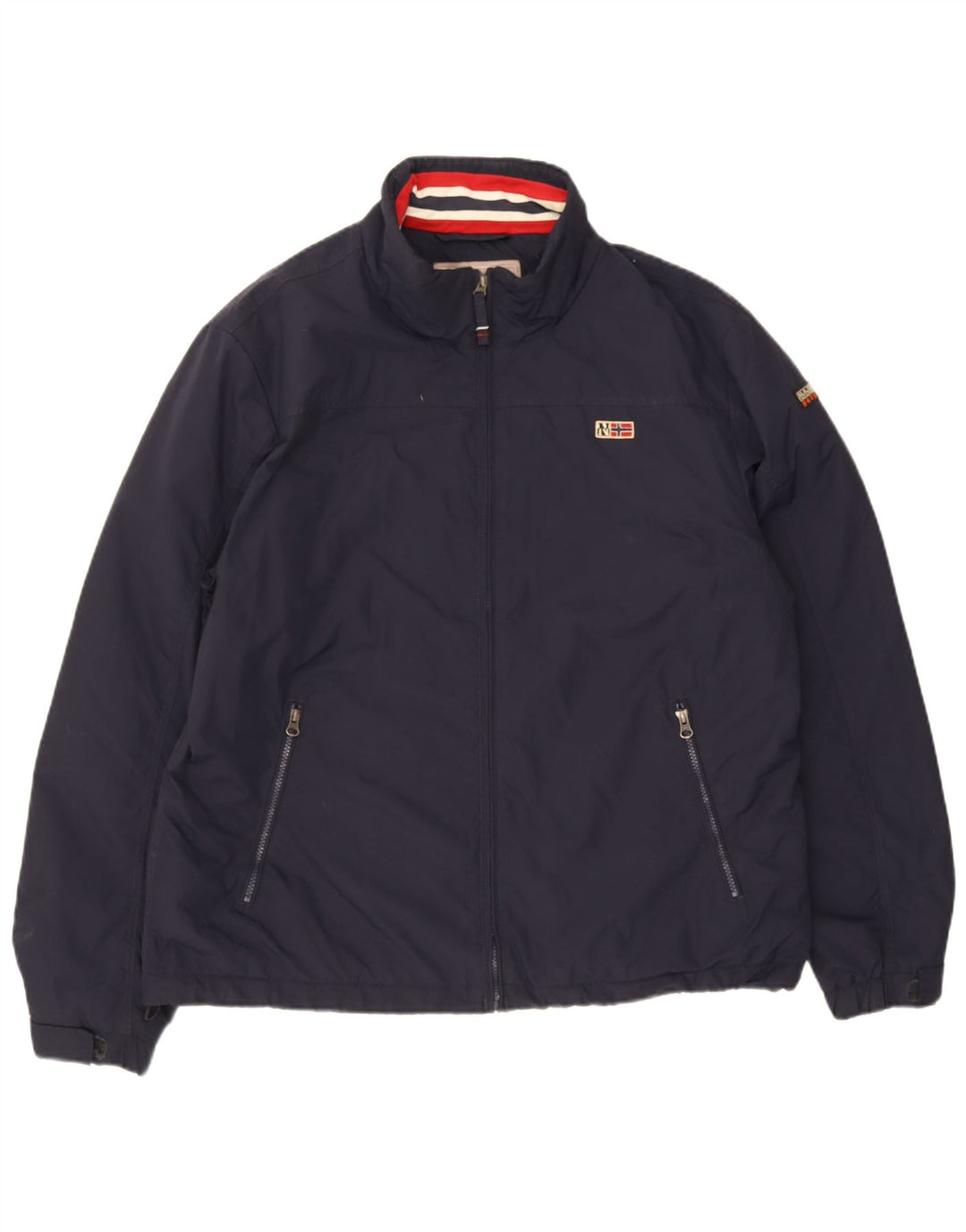 Jaqueta bomber masculina Napapijri UK 44 2XL azul marinho