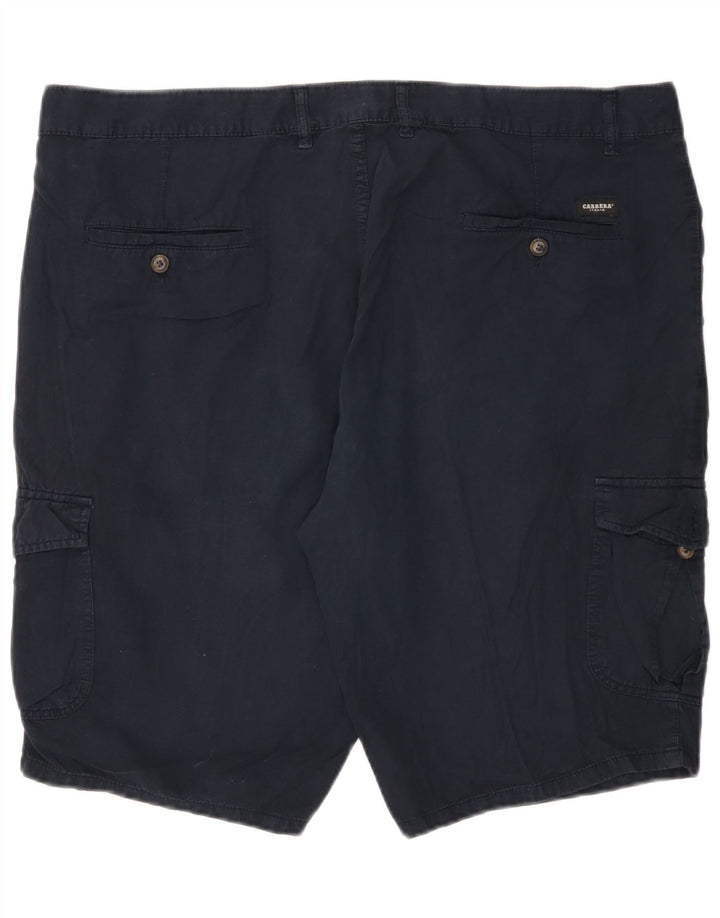Carrera Mens 618 Cargo Shorts W42 2XL Algodão Azul Marinho
