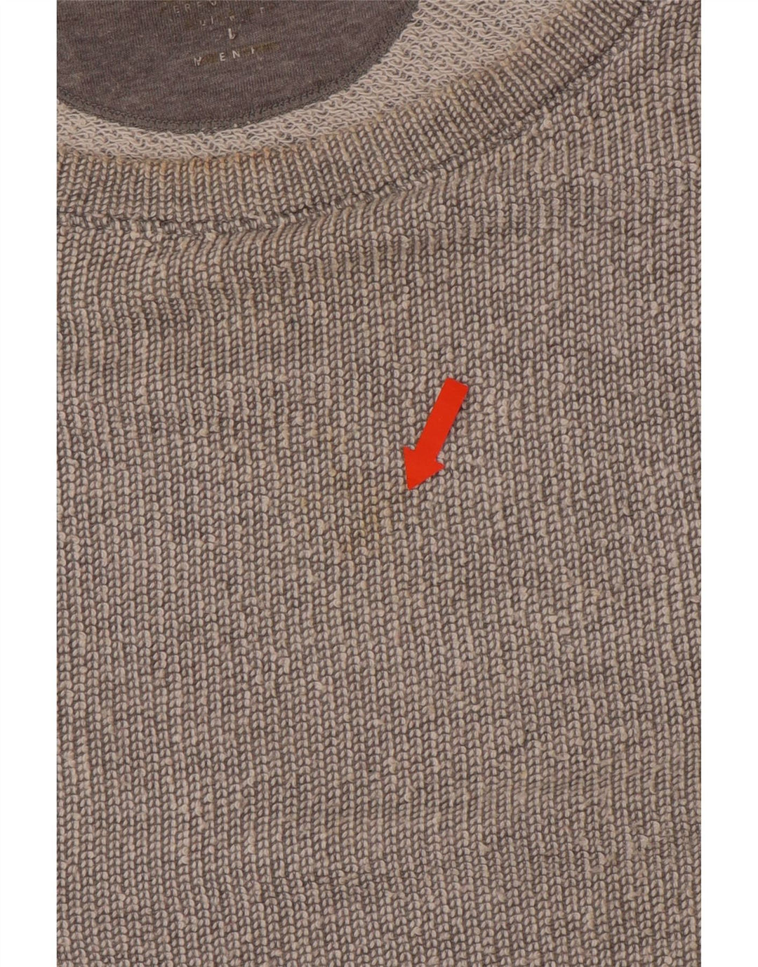 CALVIN KLEIN Top feminino de manga comprida UK 18 XL cinza colorblock