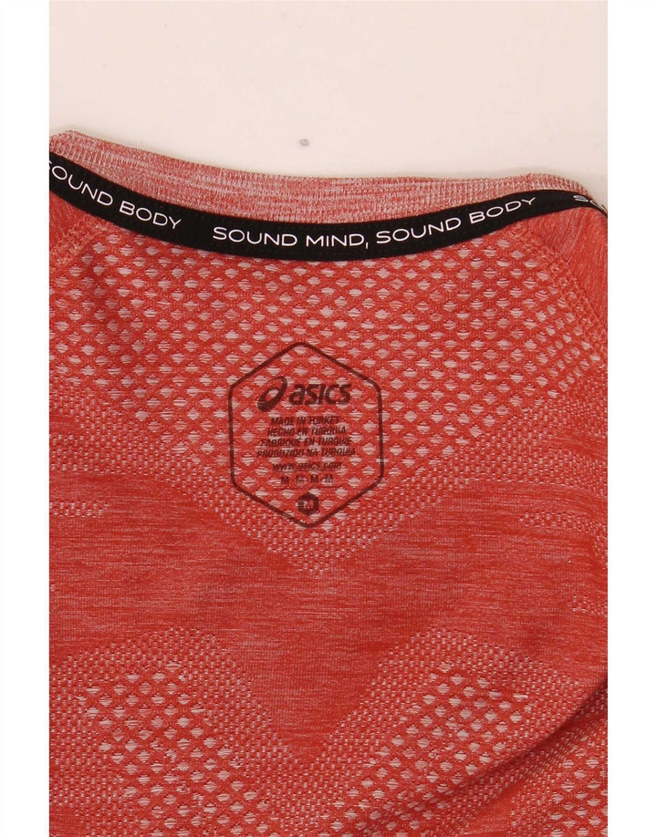 Camiseta masculina Asics Top Medium Red Colourblock
