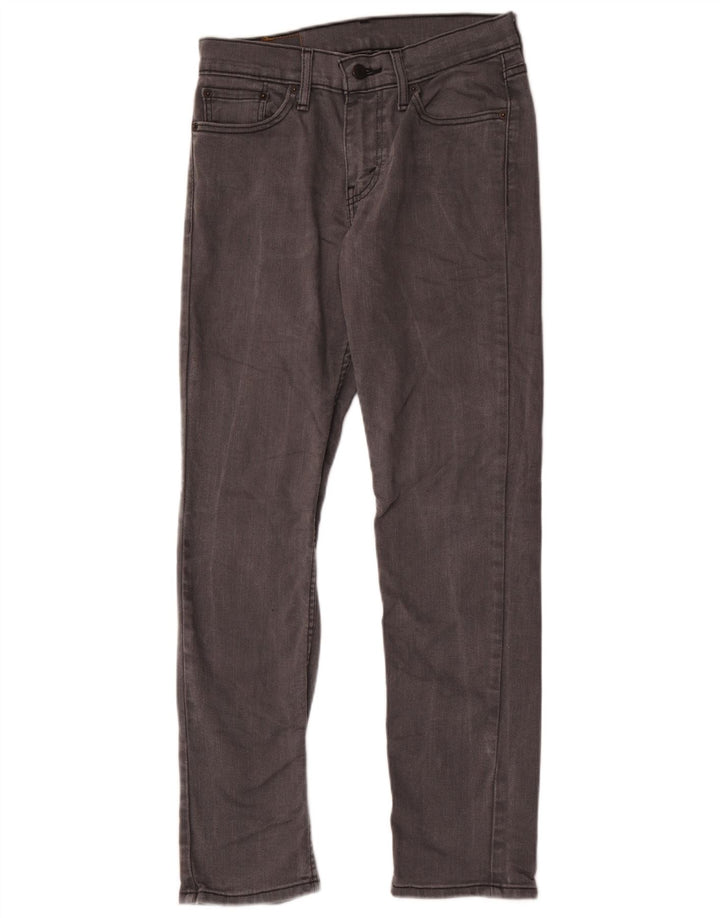 Calça Jeans Levis 511 Slim Masculina W28 L30 Cinza Algodão
