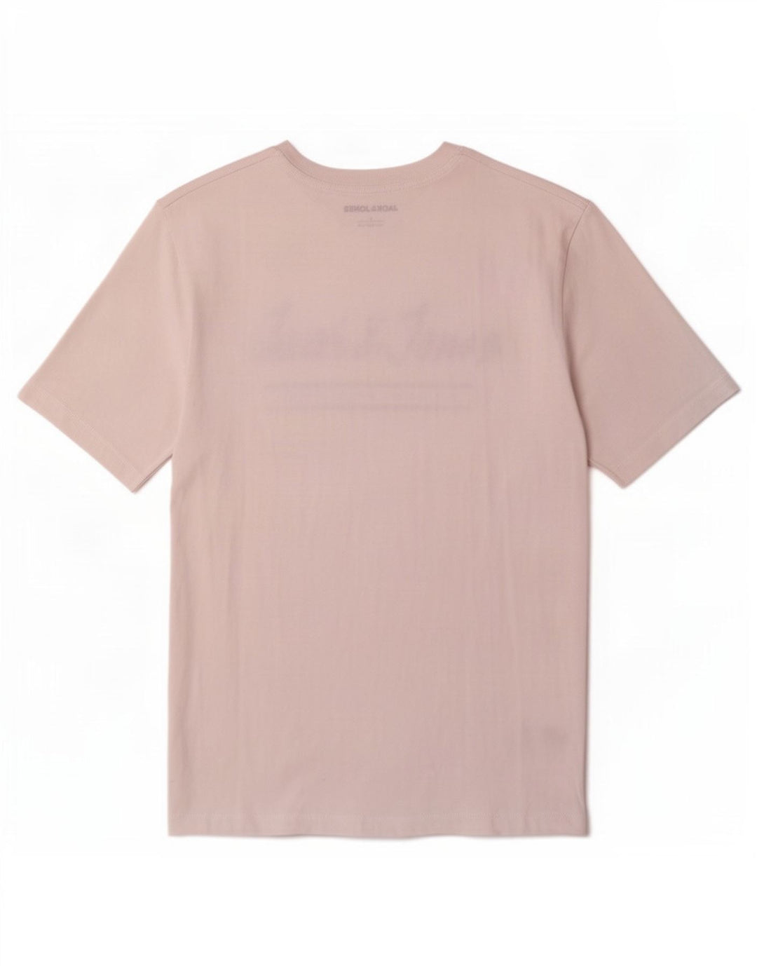 Camiseta gráfica masculina Jack & Jones grande branca