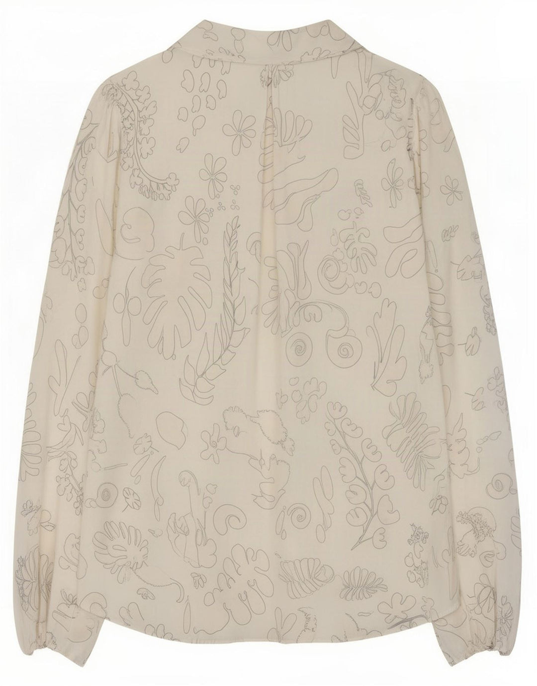 Pulôver feminino RIXO com gravata borboleta e blusa Reino Unido 14 médio branco floral viscose