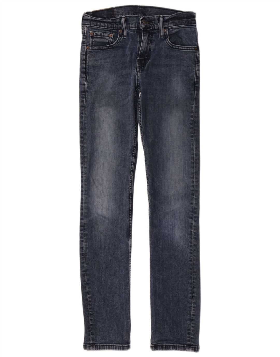 LEVI'S Jeans Slim Feminino W27 L32 Azul Algodão