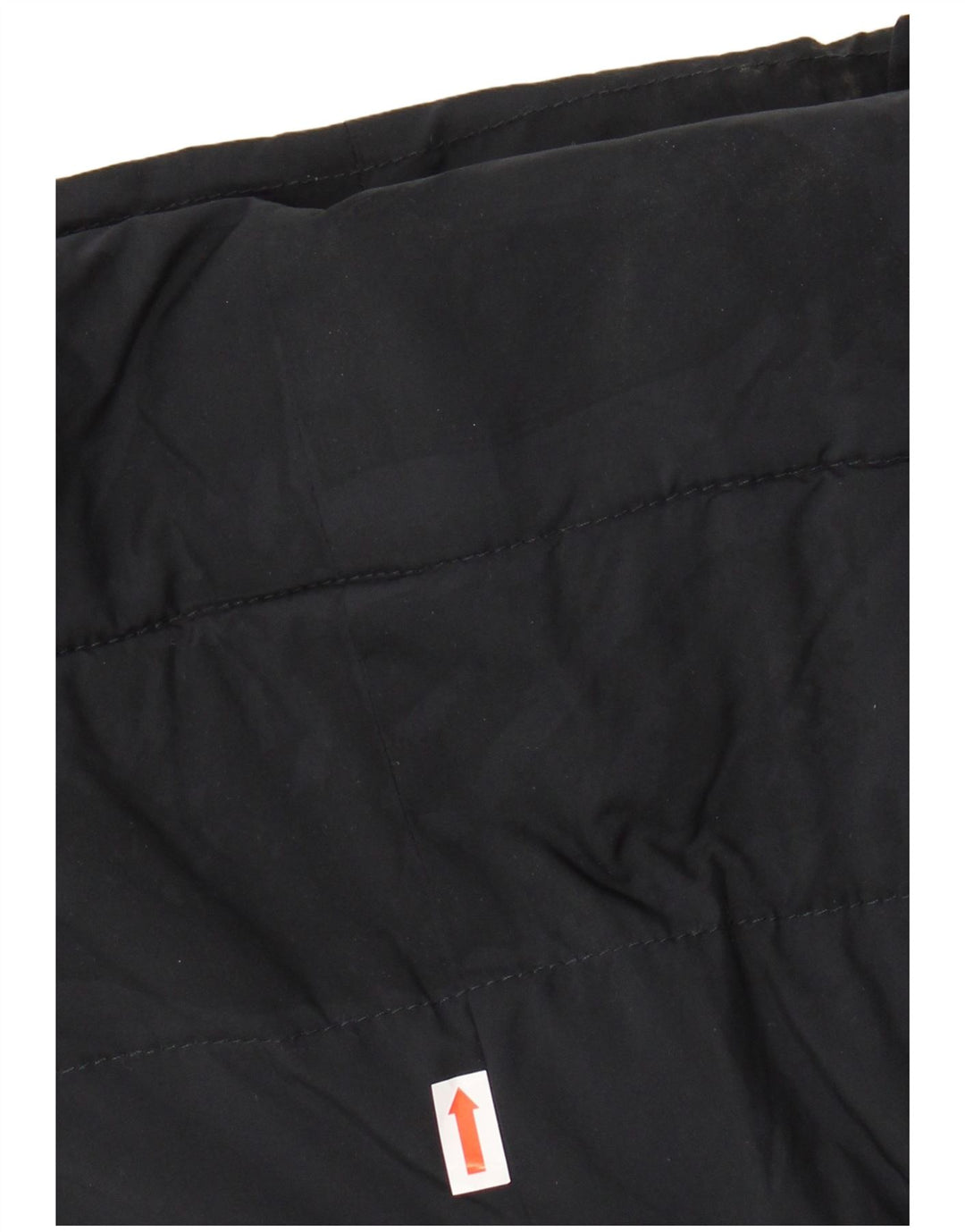 Jaqueta feminina acolchoada com capuz e ajuste solto HOLLISTER UK 6 XS poliéster preto