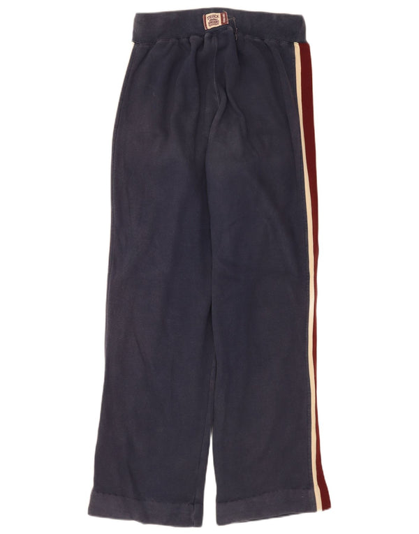 Calça esportiva masculina Nike Graphic, pequena, azul marinho, algodão colorblock