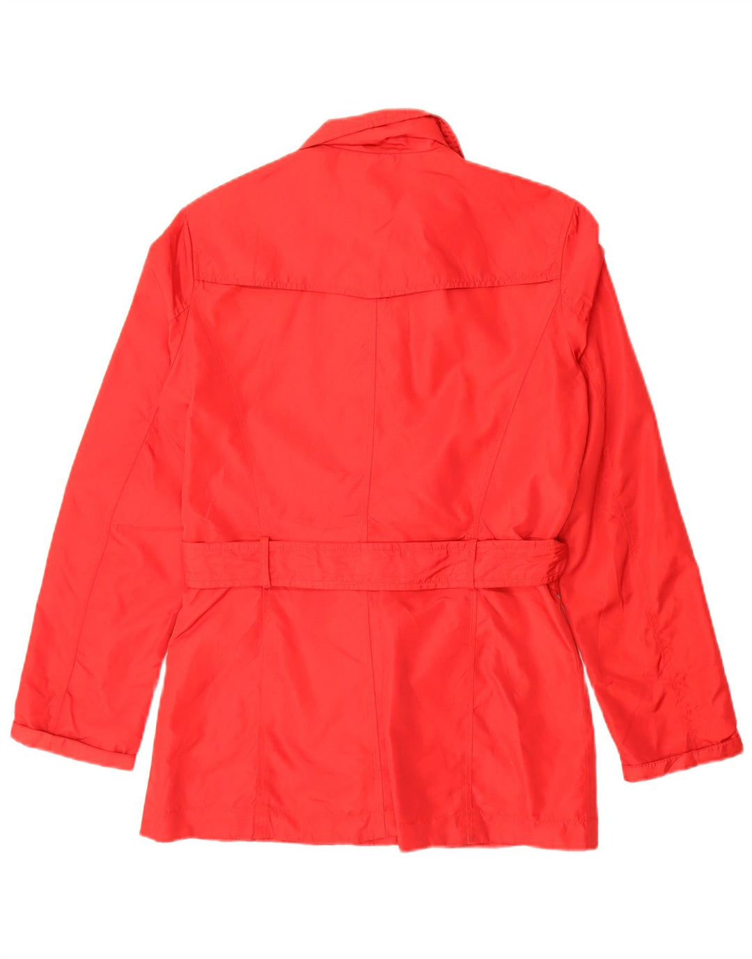 Jaqueta utilitária feminina Zara UK 10 pequena vermelha nylon