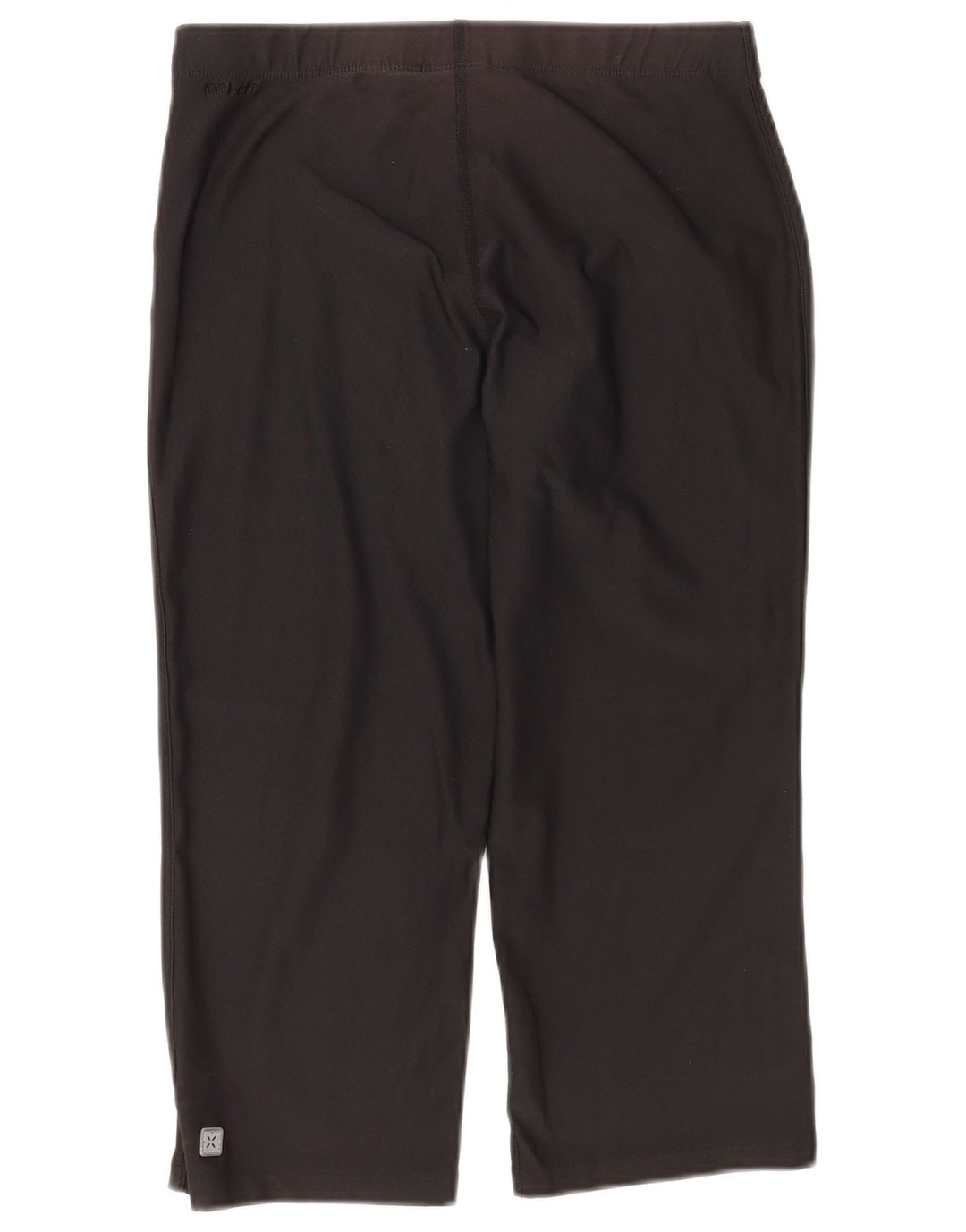 Calça de treino feminina NIKE Dri Fit Capri Reino Unido 10/12 Médio Preto