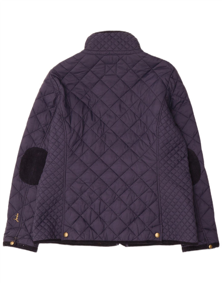 Jaqueta acolchoada feminina Joules UK 18 XL azul marinho poliamida