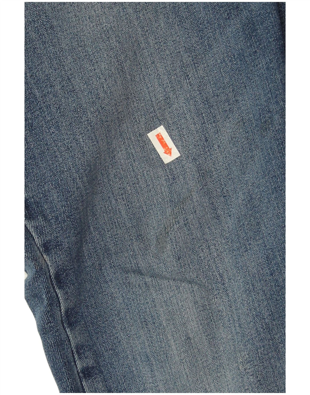 Weird Fish Mens Straight Jeans W32 L30 Azul Algodão