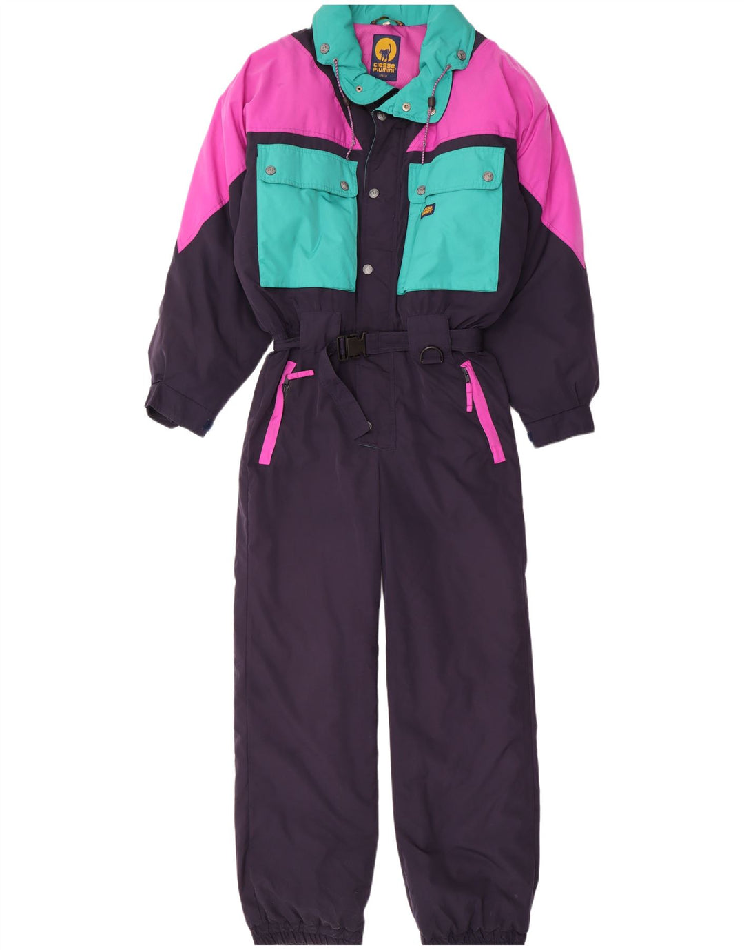 Macacão de esqui masculino Ciesse Piumini IT 46 pequeno azul marinho Colourblock
