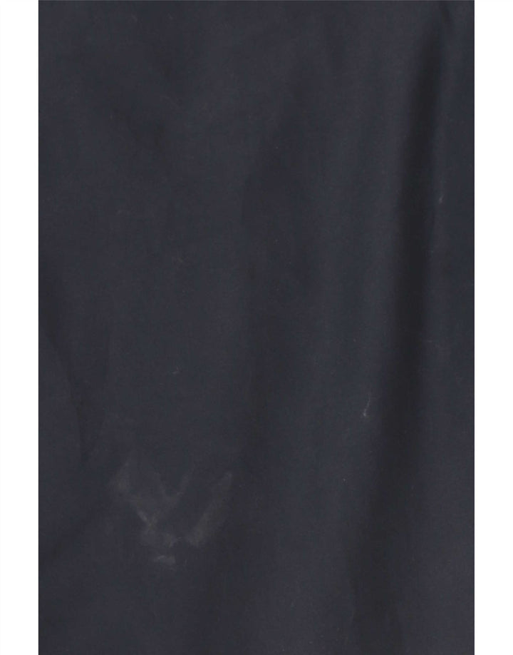 Calça de treino masculina Diadora pequena azul marinho poliéster