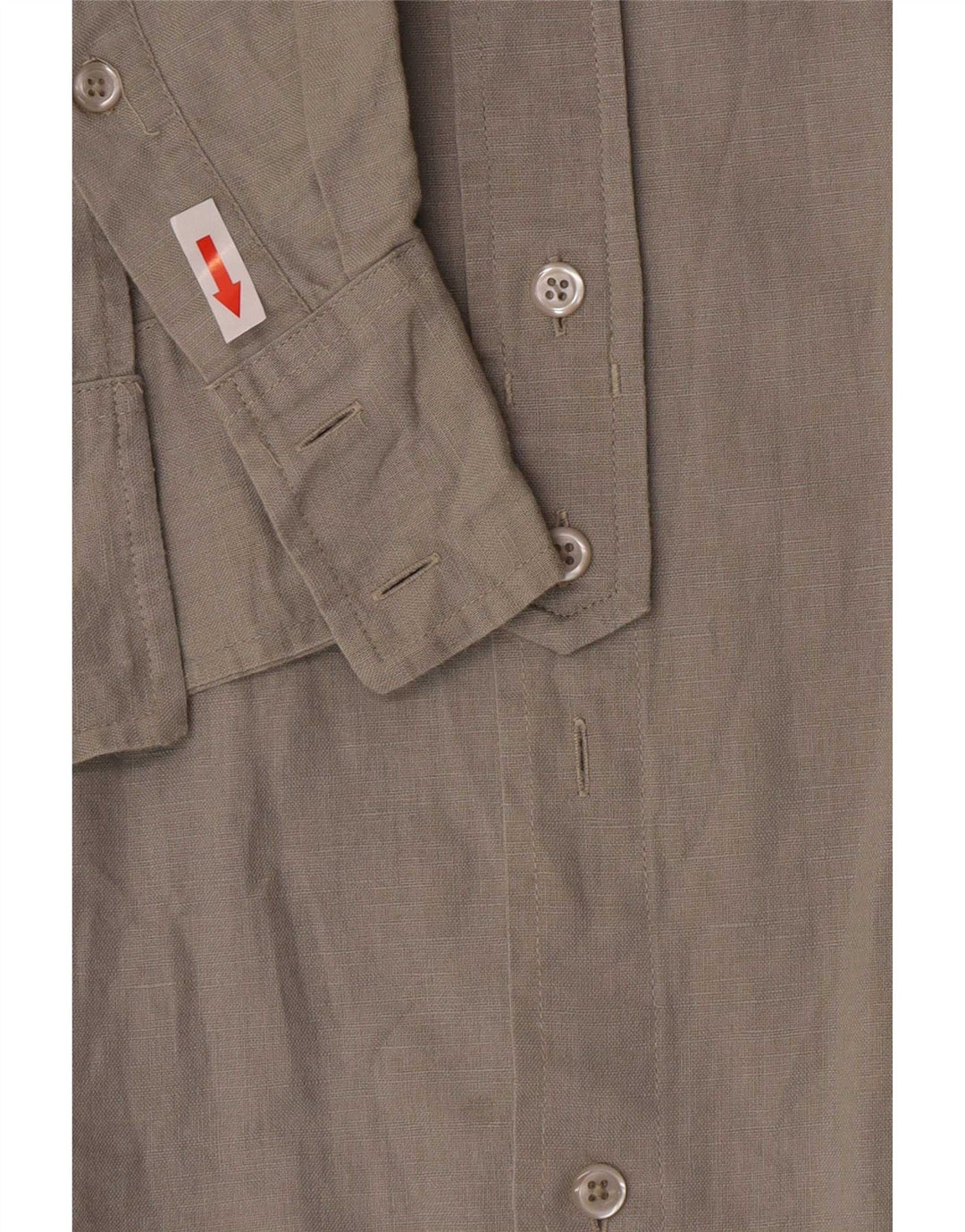 Camisa masculina Marlboro Classics grande linho cinza