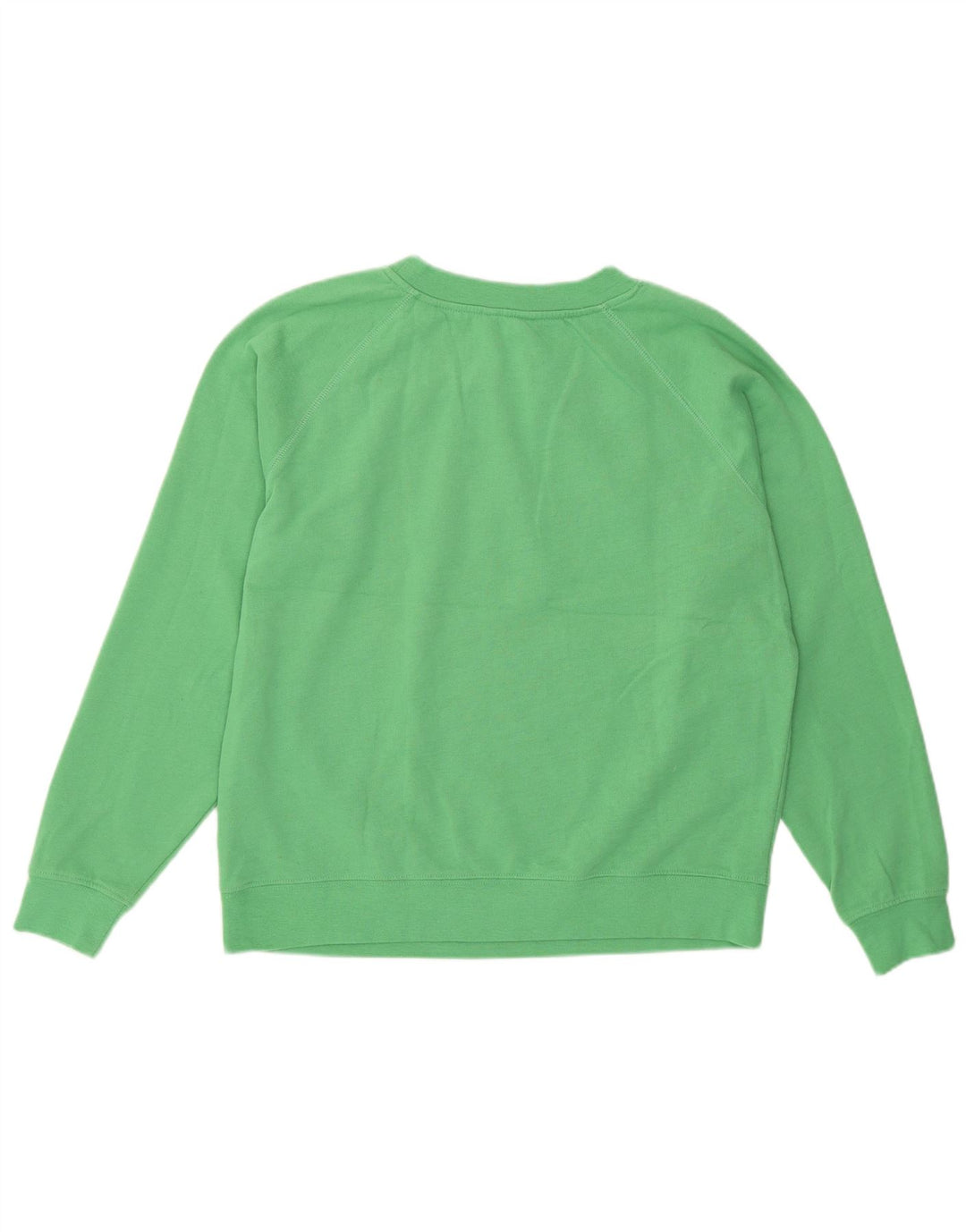 Jack Wills moletom feminino grande com estampa gráfica Reino Unido 10 pequeno verde