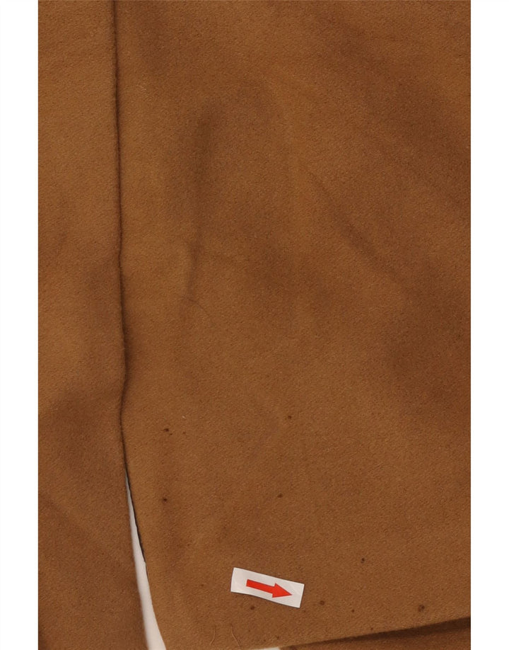 Sobretudo masculino Zara UK 38 lã bege médio