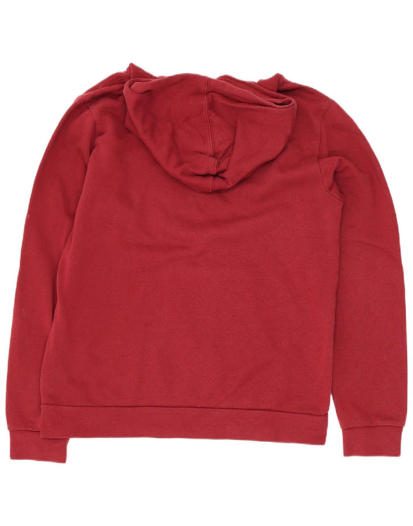 Jumper com capuz gráfico Champion Boys 15-16 anos 2XL algodão Borgonha