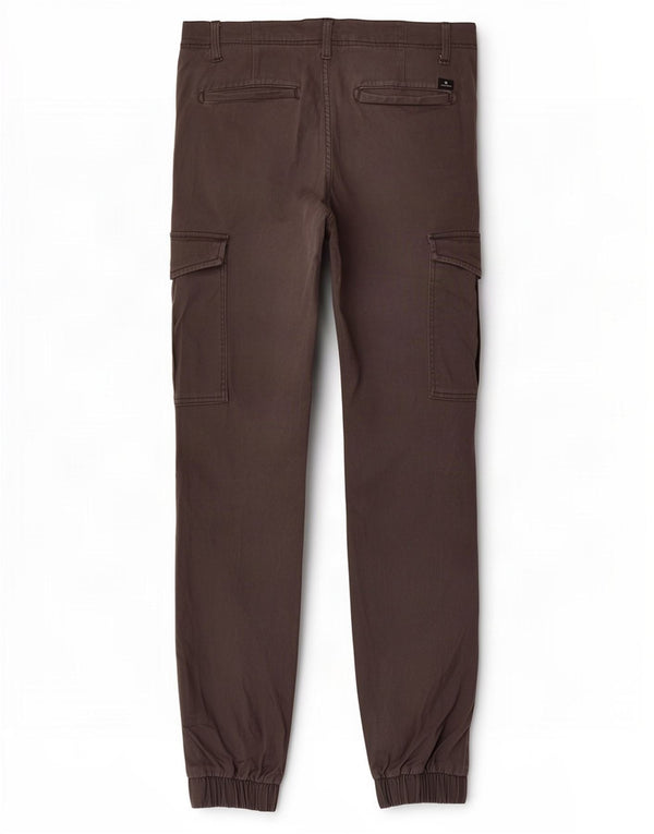 Calça cargo masculina Jack & Jones Slim Joggers W32 L34 algodão cinza