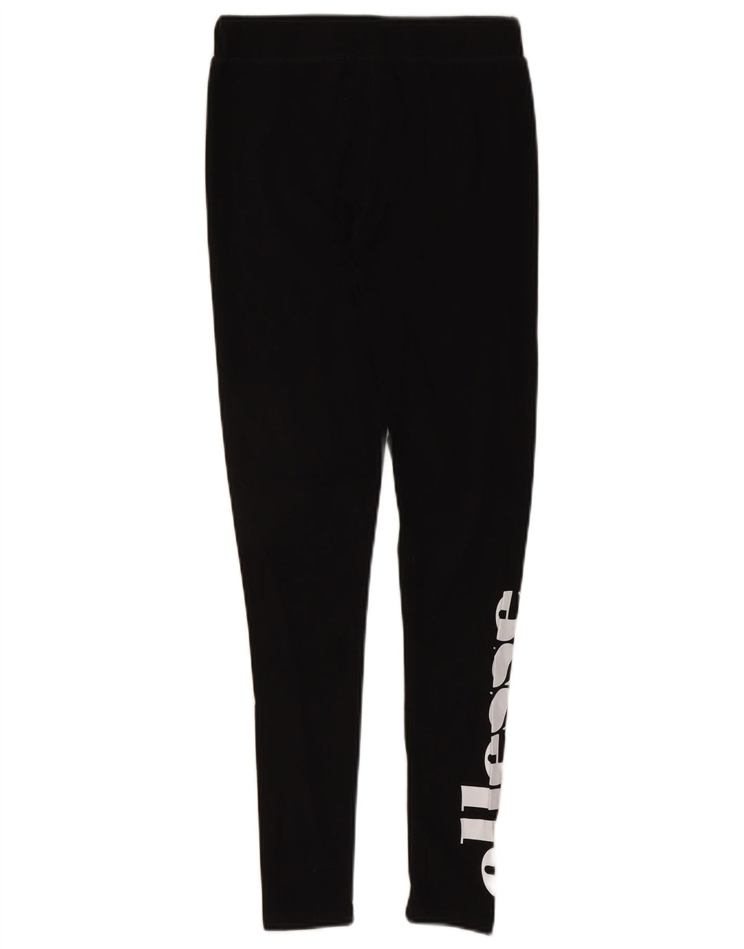 Ellesse Leggings Gráficos Femininos Reino Unido 10 Pequeno Algodão Preto
