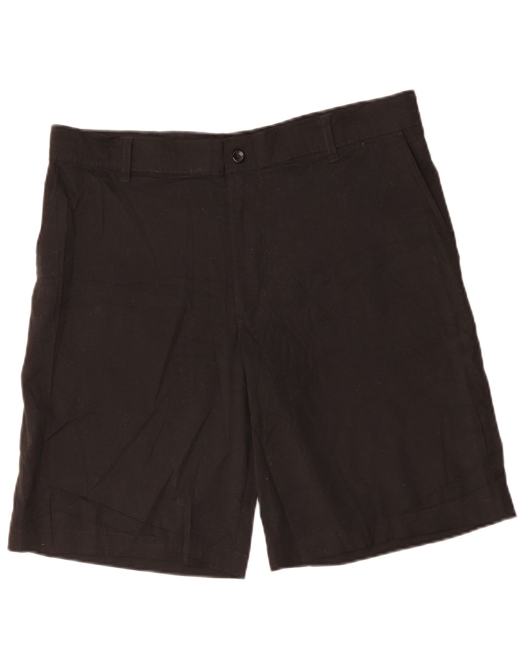 RUSSELL ATLÉTICO Mens Chino Shorts W34 Grande Poliéster Preto