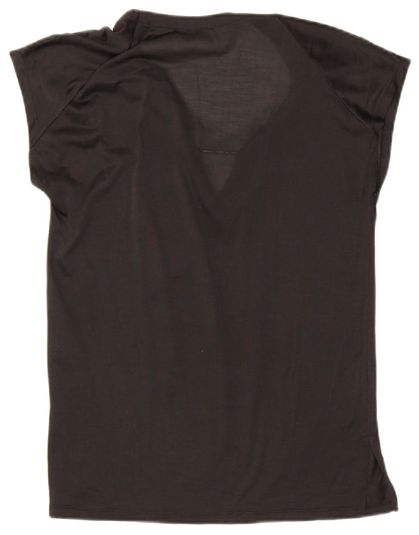 Blusa feminina Zara UK 10 pequena preta