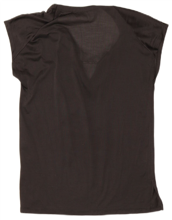 Blusa feminina Zara UK 10 pequena preta