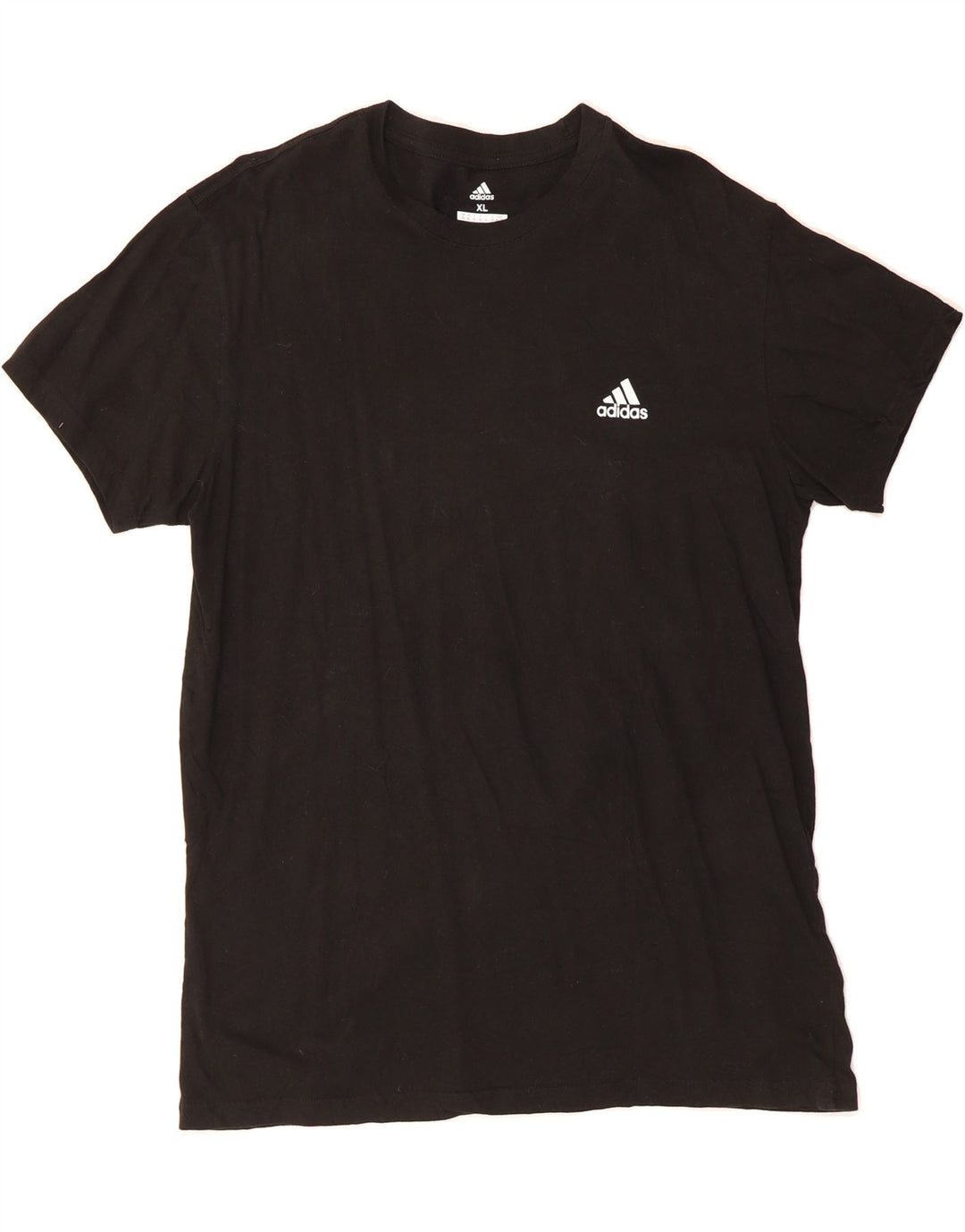 ADIDAS Mens Golf T-Shirt Top XL Black Cotton Vintage Adidas and Second-Hand Adidas from Messina Hembry 