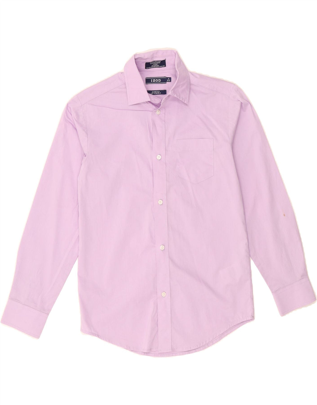 IZOD Boys Stretch Shirt 10-11 Years Medium  Purple Cotton Vintage Izod and Second-Hand Izod from Messina Hembry 
