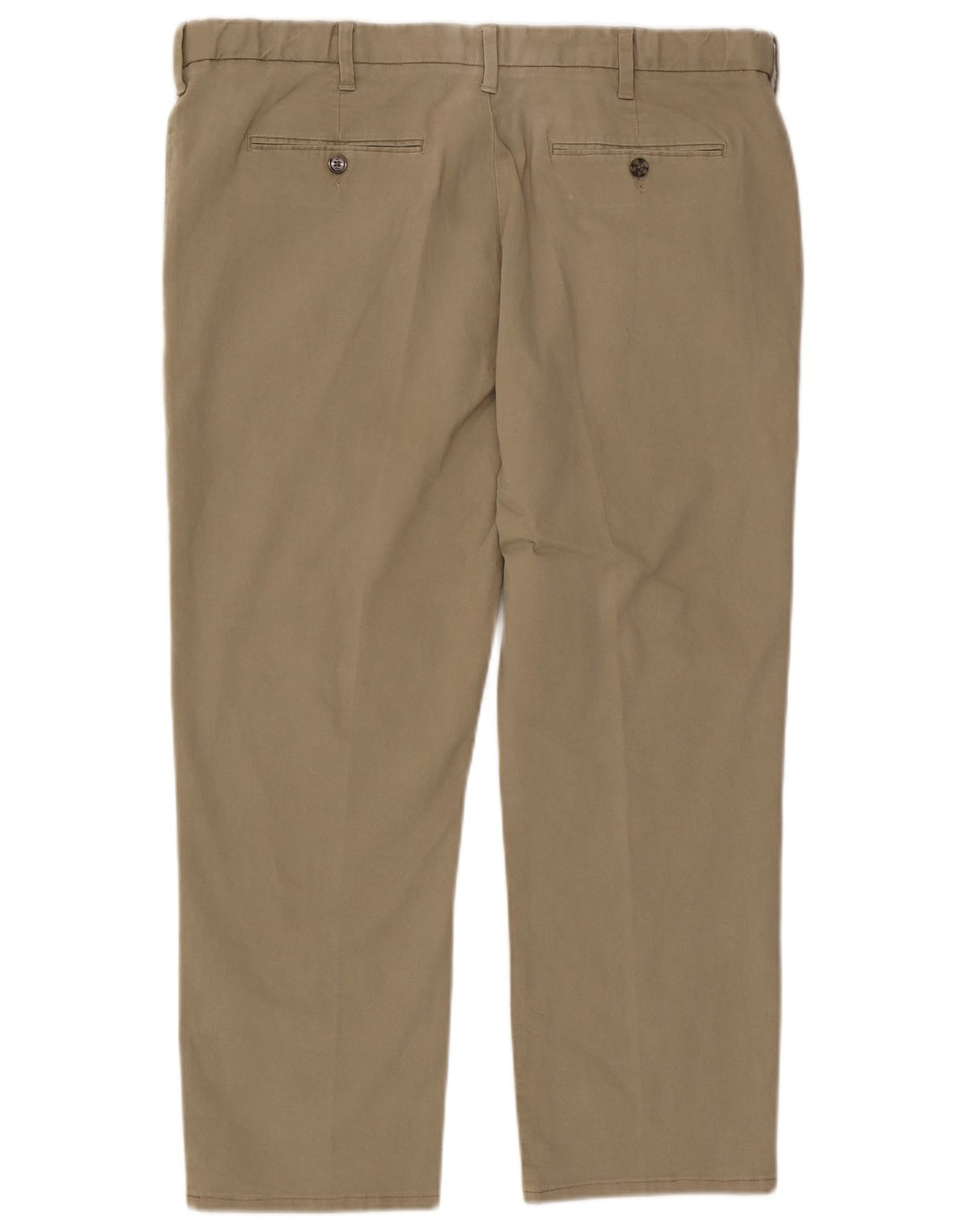 Calça Chino Regular Masculina Marks & Spencer W40 L29 Algodão Bege