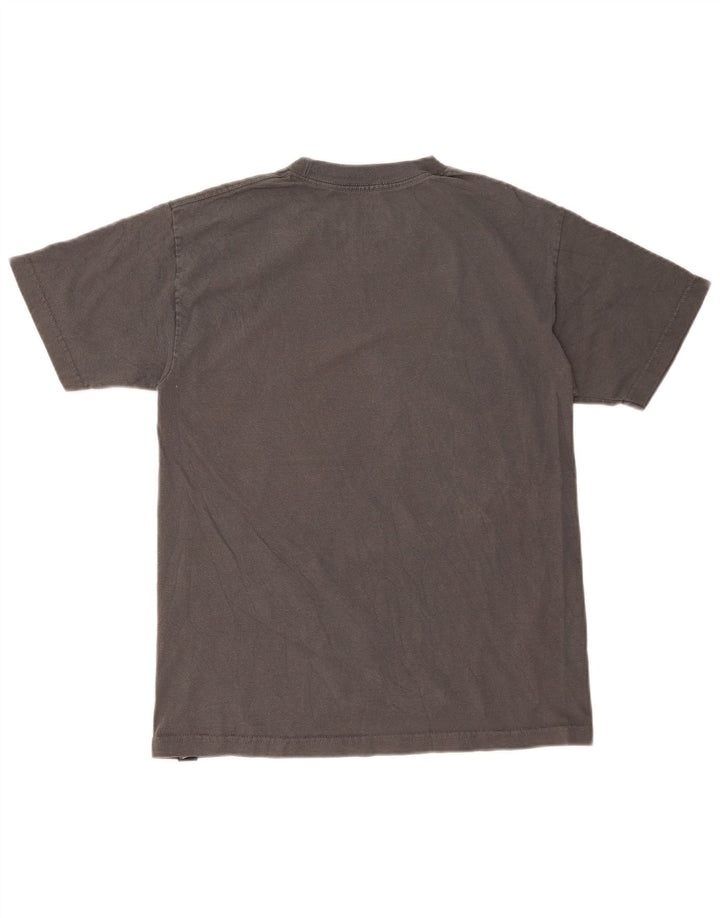 Camiseta masculina VANS com estampa gráfica cinza médio algodão