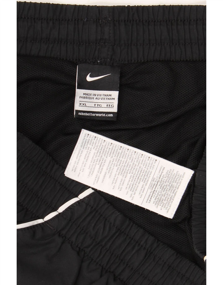 Shorts esportivos gráficos masculinos Nike 2XL poliéster preto