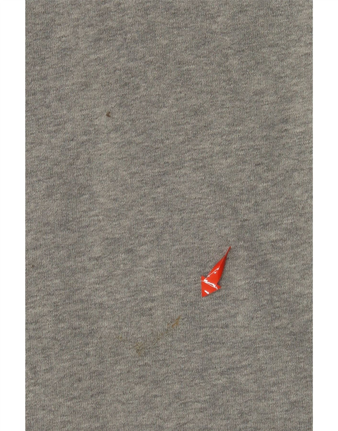 TOMMY HILFIGER Suéter masculino com capuz gráfico cinza médio algodão colorblock