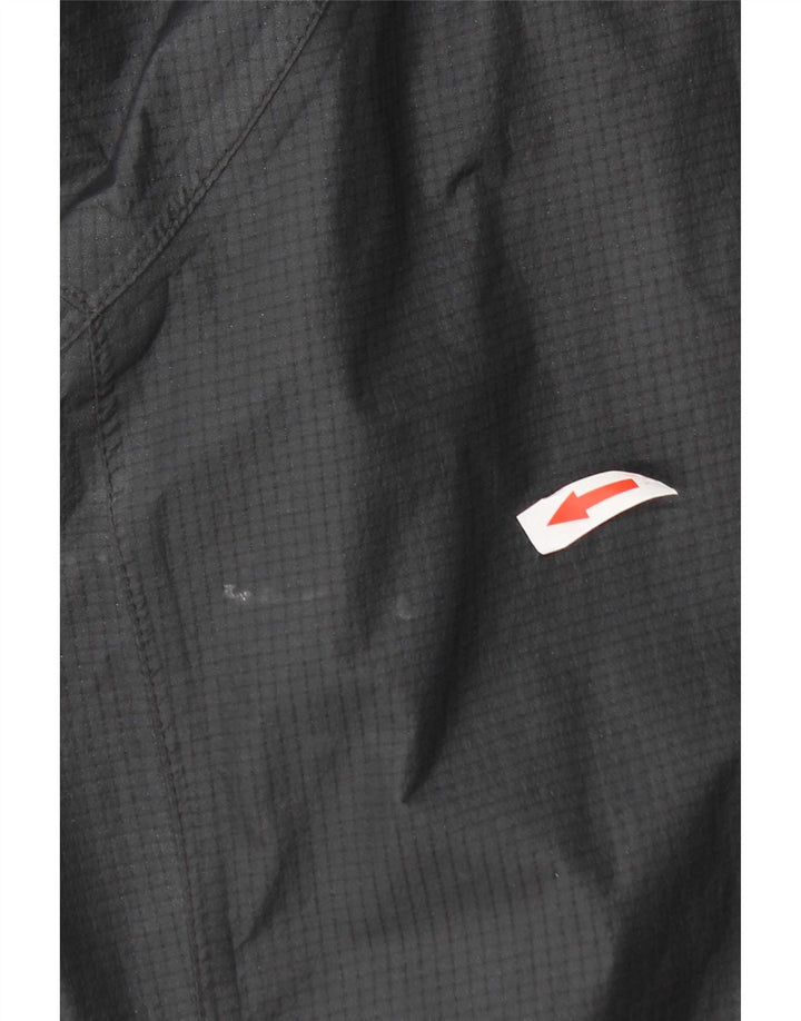 Jaqueta de chuva feminina com capuz Berghaus UK 14 grande cinza nylon