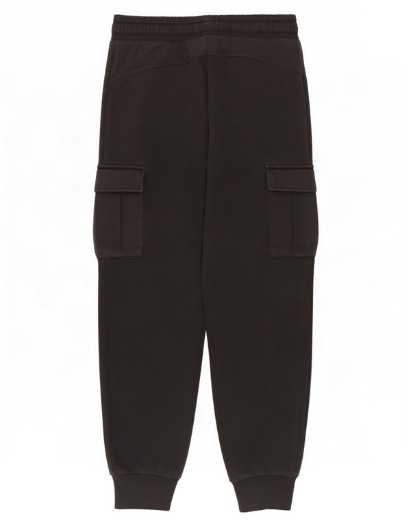 Calça esportiva masculina Puma Cargo Joggers médio algodão preto