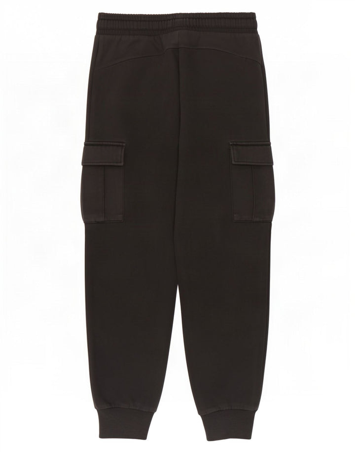Calça esportiva masculina Puma Cargo Joggers médio algodão preto