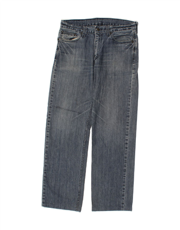 LEVI'S Womens Straight Jeans W32 L28  Blue Cotton Vintage Levi's and Second-Hand Levi's from Messina Hembry 