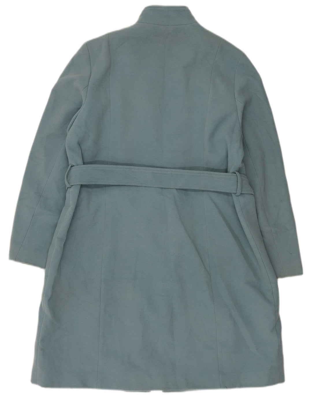Sobretudo feminino Marks & Spencer folgado Reino Unido 18 XL azul poliéster