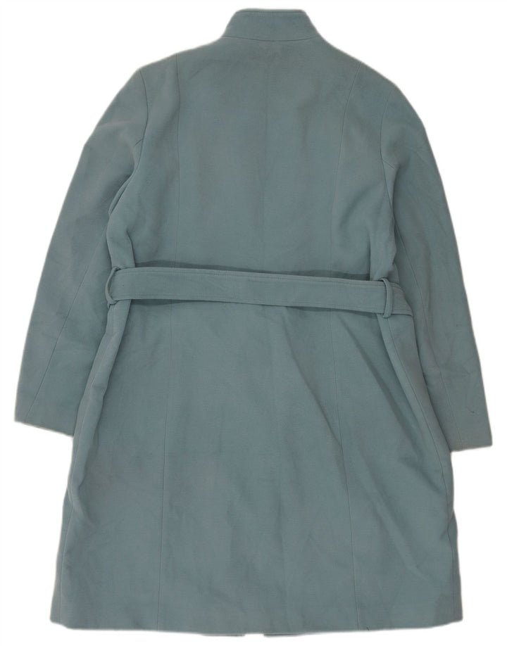 Sobretudo feminino Marks & Spencer folgado Reino Unido 18 XL azul poliéster