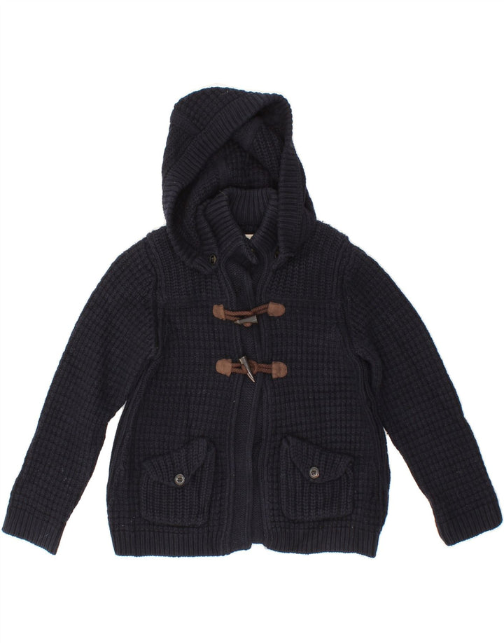 MASSIMO DUTTI Girls Hooded Cardigan Sweater 5-6 Years Navy Blue Vintage Massimo Dutti and Second-Hand Massimo Dutti from Messina Hembry 