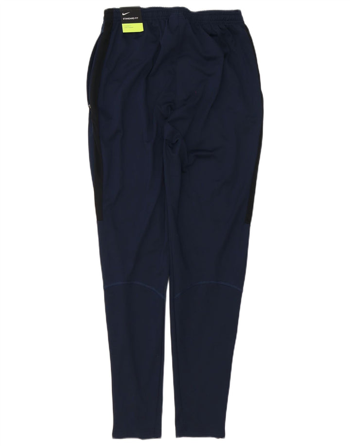 Calça de treino masculina Nike Dri Fit Standard Fit pequena azul marinho
