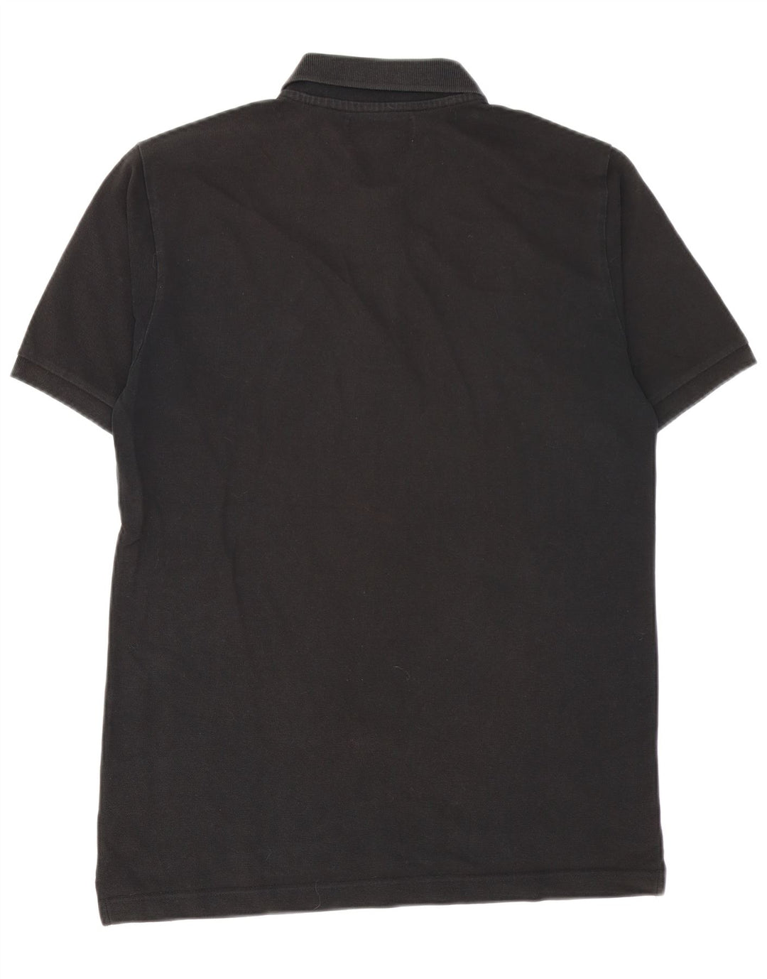 Camisa polo masculina Kappa de algodão preto médio