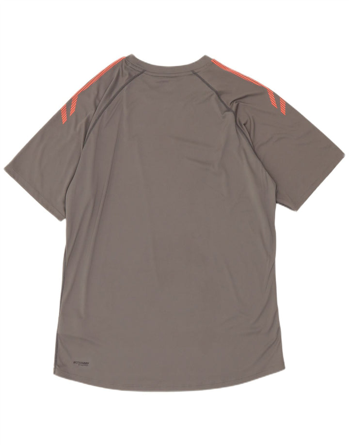 Camiseta Asics Masculina Graphic Top XL Cinza Poliéster Esportes