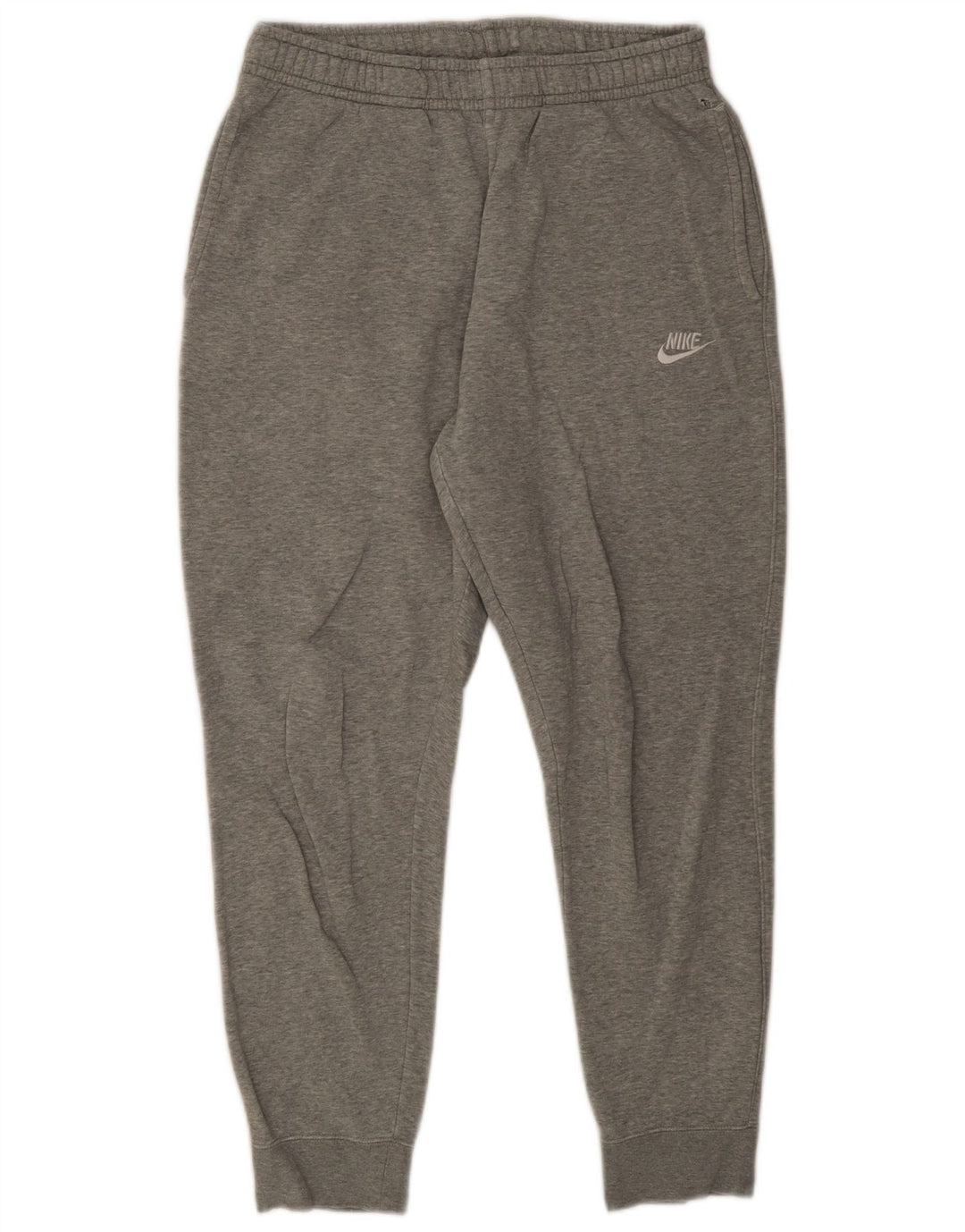 Calça de treino masculina Nike joggers cinza médio algodão