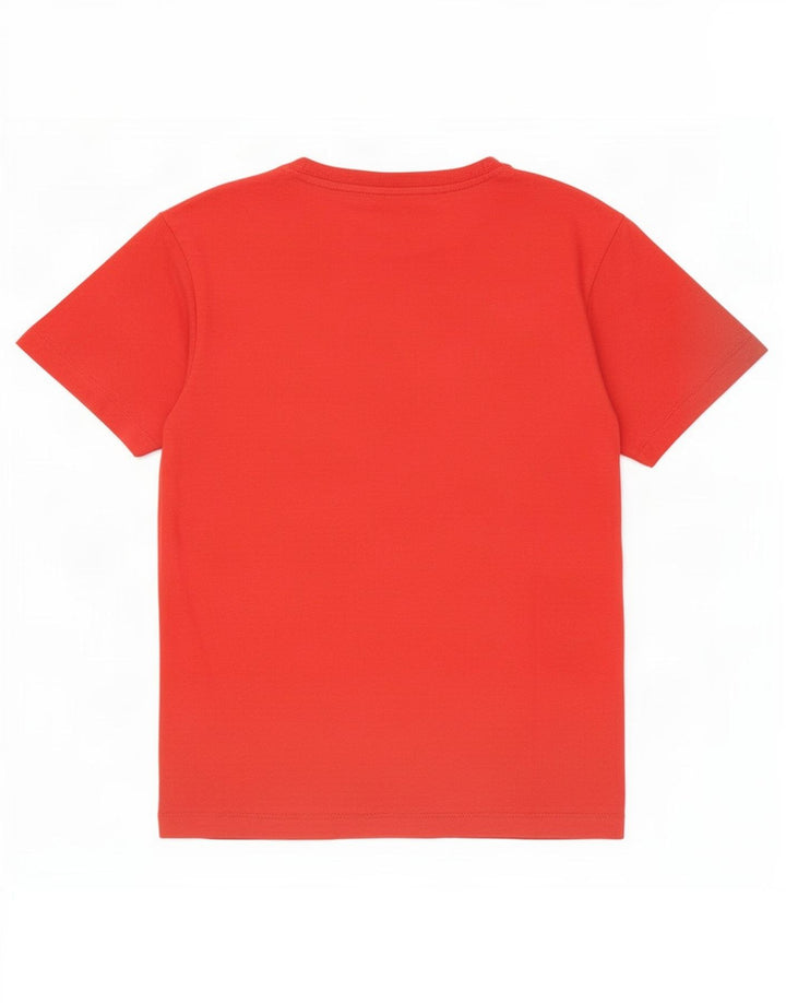 Camiseta gráfica masculina Jack & Jones Top médio vermelho