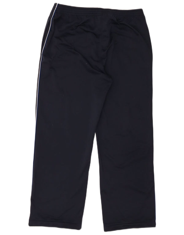 Calça de treino masculina Champion grande poliéster azul marinho