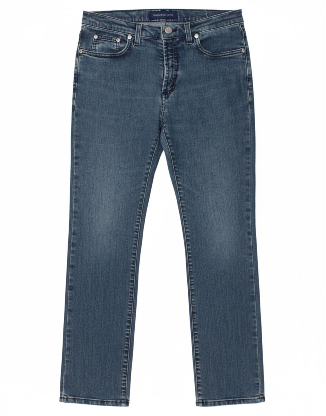 Jeans slim feminino TRUSSARDI W29 L29 algodão azul