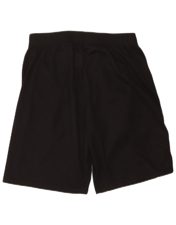 Macron Mens HELLAS VERONA Sport Shorts Grande Poliéster Preto