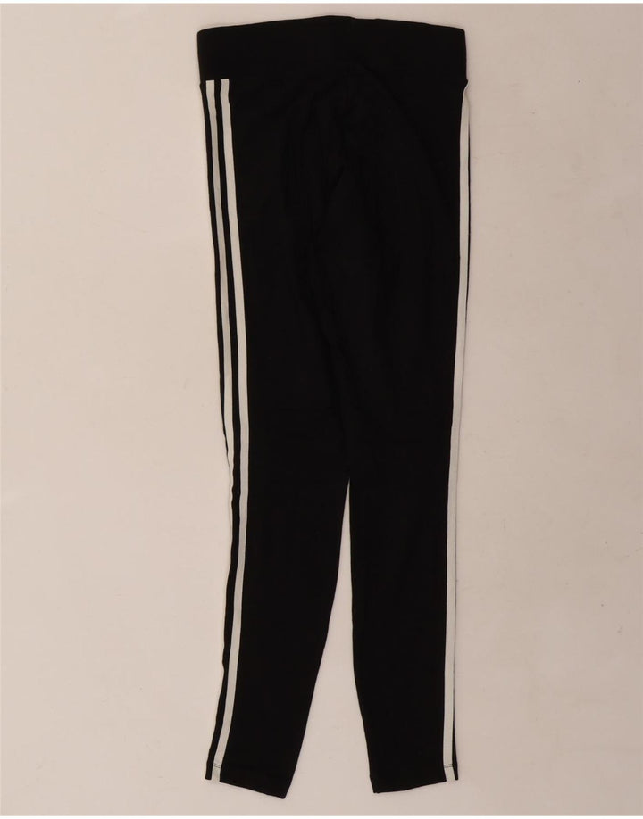 Leggings Adidas Femininas UK 8 Pequenas Pretas