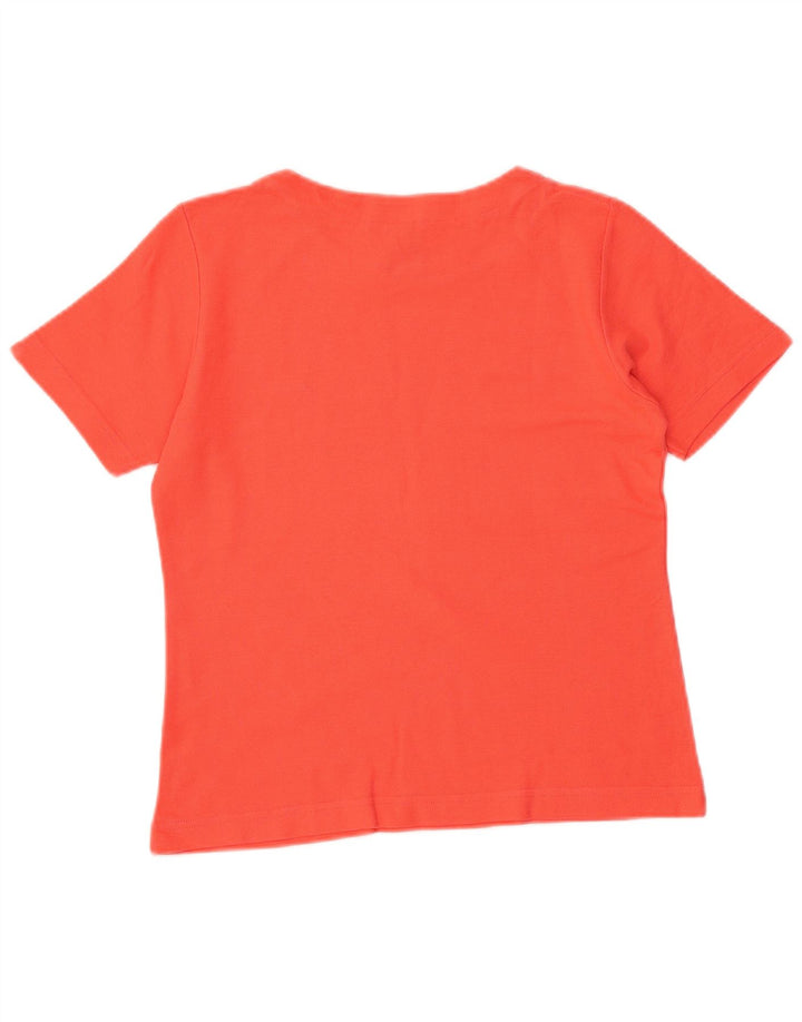 Camiseta feminina FILA Top IT 44 laranja médio