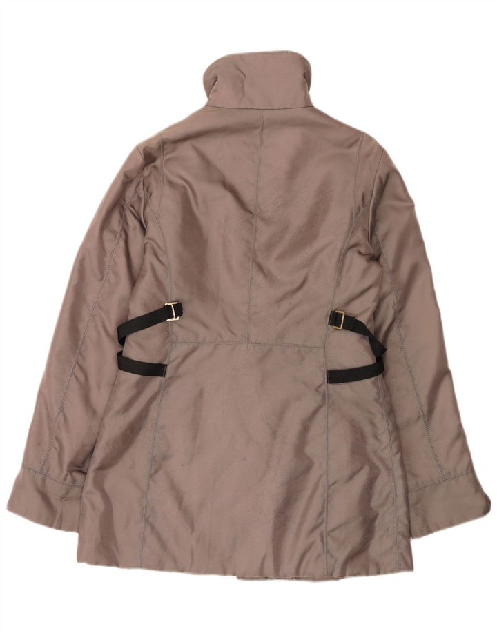 Jaqueta corta-vento feminina Trussardi IT 42 cinza médio